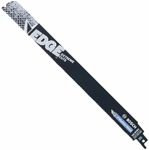 Bosch RECM12X2-25B 25 pc. 12 In. 14/18 TPI Edge Reciprocating Saw Blades for Medium Metal (Bulk Pack) Budget