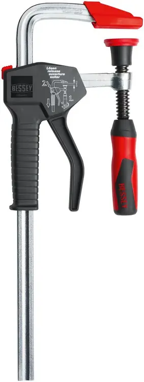 Sale Bessey PG24 Clamp, one hand, PowerGrip, 2K Handle, 24 In. x 4 In., 1000 lb, 6 Pack