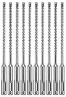 Bosch HCFC2011B10 10 pc. 3/16 In. x 4 In. x 6-1/2 In. SDS-plus Bulldog Xtreme Carbide Rotary Hammer Drill Bits (10 Pack) Budget
