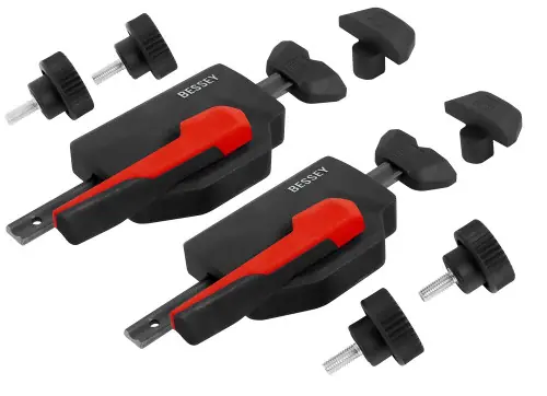 Bessey WNS20-MFT-SET Clamp, Horizonatl fixture clamp, for 20 mm MFT table, 8 Pack Trusted Brand