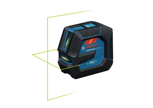 Bosch GLL100-42GL 3.7V Green-Beam Self-Leveling Cross-Line Laser with Li-Ion Battery Flash Sale