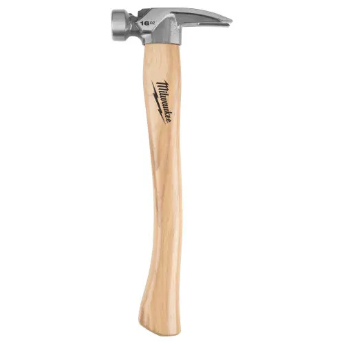 Express Delivery Milwaukee 48-22-9517 16oz Smooth Face Hickory Handle Hammer
