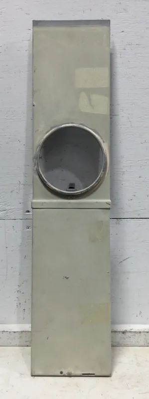 GE General Electric TSM815CSCU/TSM820CSCU 200 Amp Meter Cover and Panelboard Cover Only w/Back Bottom Hook 32 3/4" x 7 1/2" Markdown