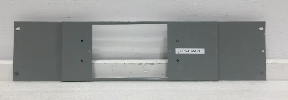 GE General Electric Spectra Series Blank C/B Module Filler Plate (Mounting Hardware Not Included) Part 208C4267G16 (Fits In Kit AFP4SGS) 23 1/8" L x 5 1/2" H Place Order
