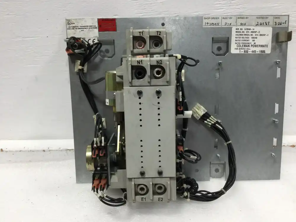 Deal GE Zenith Controls Transfer Switch for 200 Amp 240V Type A Transfer Controller