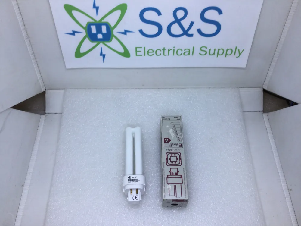 Time-Limited General Electric Biax D/E F13DBX/840/4P Compact Fluorescent Lamp 13 Watt Base G24Q-1