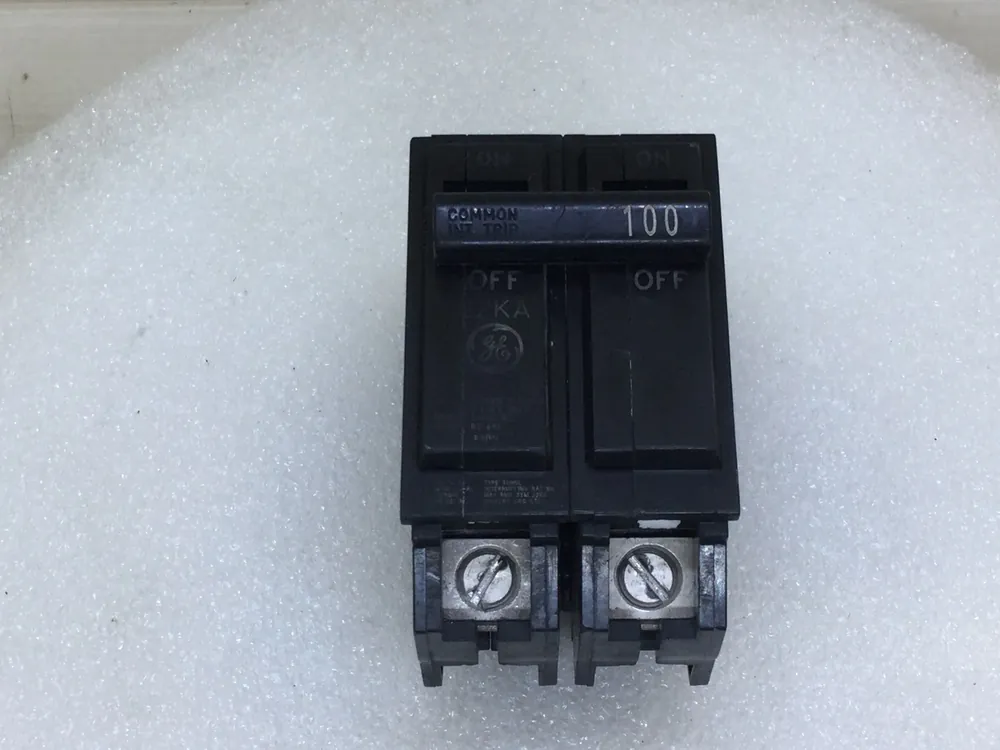 GE General Electric THHQL2100 100 Amp 2 Pole 22ka Circuit Breaker New Release