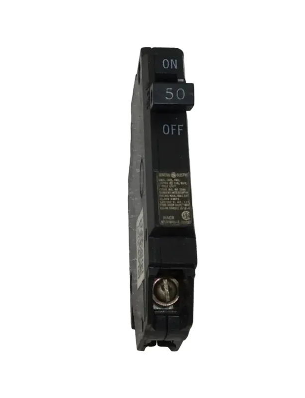 GE THQP150/TQP 50 Amp 2 Pole 120/240V Slim Circuit Breaker - Black Face Discount