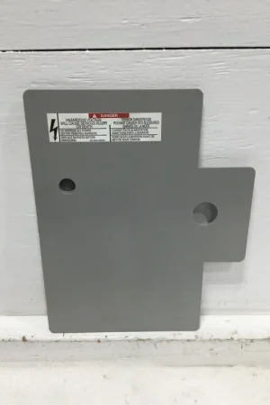 While Supplies Last GE 204B4145AWP2C Buss Access Hole Cover for 8000-Line Motor Control Ctr 8"X10.5"