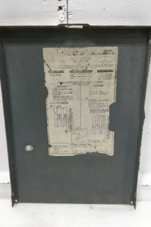 Buy Today GE TC4DH 120/240V Panel Cover 13 1/2" X 9 3/4 - Flawed
