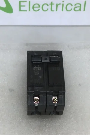 Clearance General Electric THQL2115 15 Amp 2 Pole 120/240V Breaker - Cosmetic Flaw