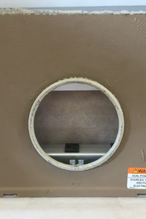 Top Rated GE TSM420CSCUP Power Mark Gold, 200 Amp, 4-Space, 8-Circuit Meter Socket Cover Only 14 3/8" x 13 3/8"