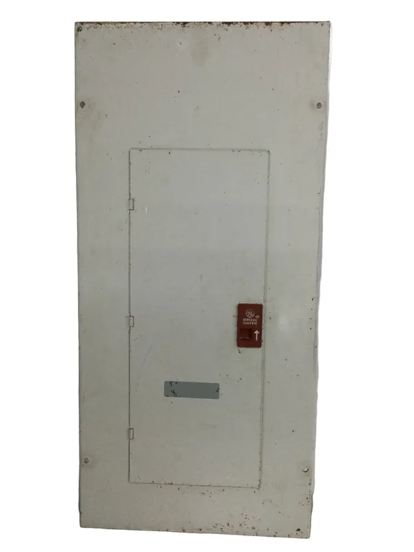 GE TLM2020WS 200 Amp 40 Space 3W 240V Type 1 Panel Cover 30 1/2" x 14 3/8" Affordable
