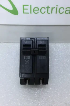 Express Delivery GE General Electric THHQB2115 2 Pole 15 Amp 120/240V 22KA Circuit Breaker