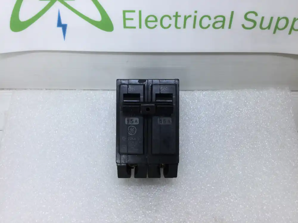 Express Delivery GE General Electric THHQB2115 2 Pole 15 Amp 120/240V 22KA Circuit Breaker