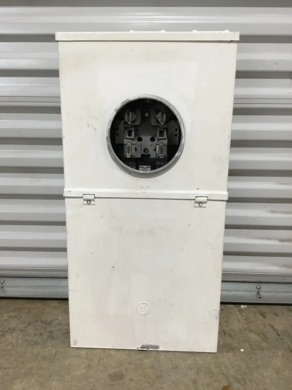 GE General Electric TSM415CSCU 150 Amp 120/240V Combination Main Breaker 1 Phase 3 Wire Nema3R Enclosed Panelboard 29" x 14.5" Weekend Sale