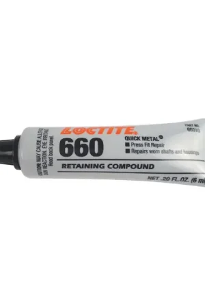 LOCTITE 66010 High Strength, Silver Color, 6 ml. Container Size Retaining Compound Discount
