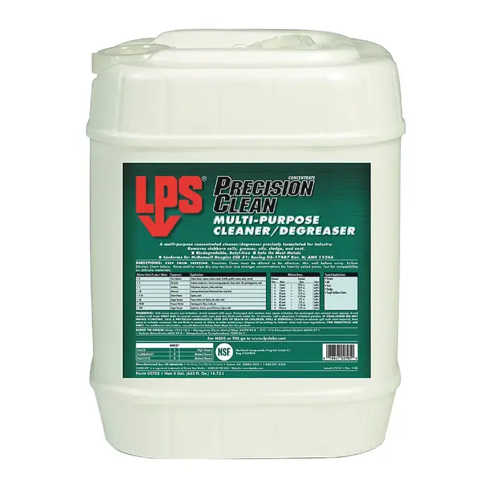 Best Seller LPS 02705 Multi-Purpose Cleaner/Degreaser Type, Liquid Concentrate Form, 5 Gallon Container Size General Purpose Cleaner