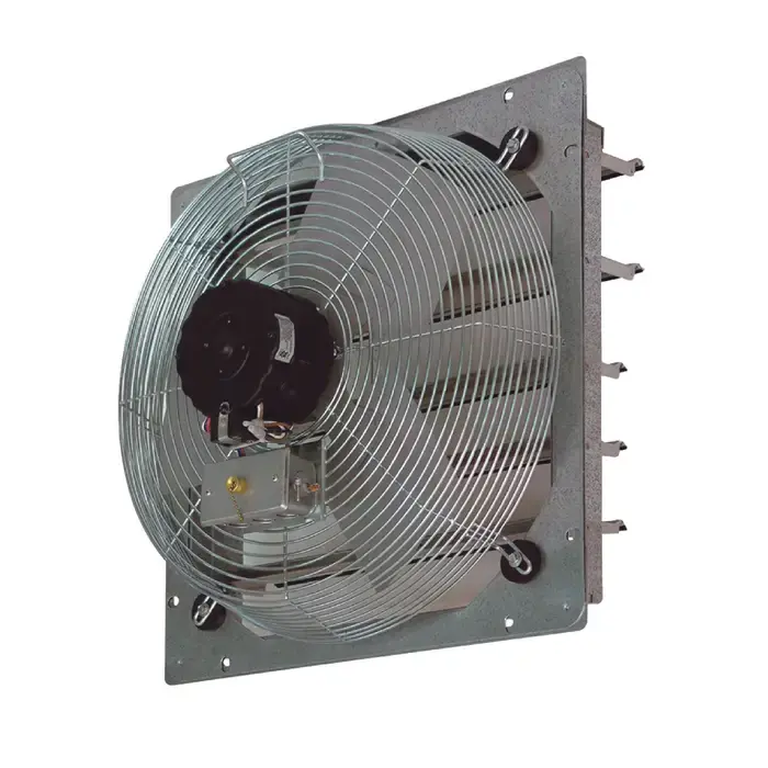 TPI CE 20-DS 20" Blade Size, Shutter Mount Air Circulator, 2,380/2,925 CFM, 1/4 Horsepower New Arrival