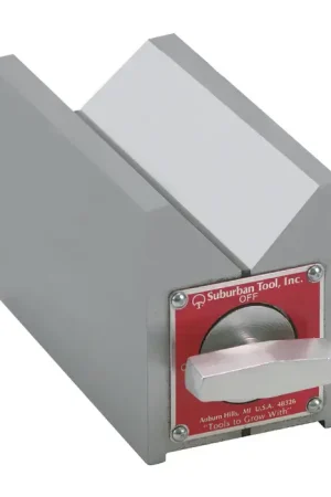 SUBURBAN MTC-VB 5-1/2" X 2-3/4" X 3-5/8" Magnetic "V" Block Secure Checkout