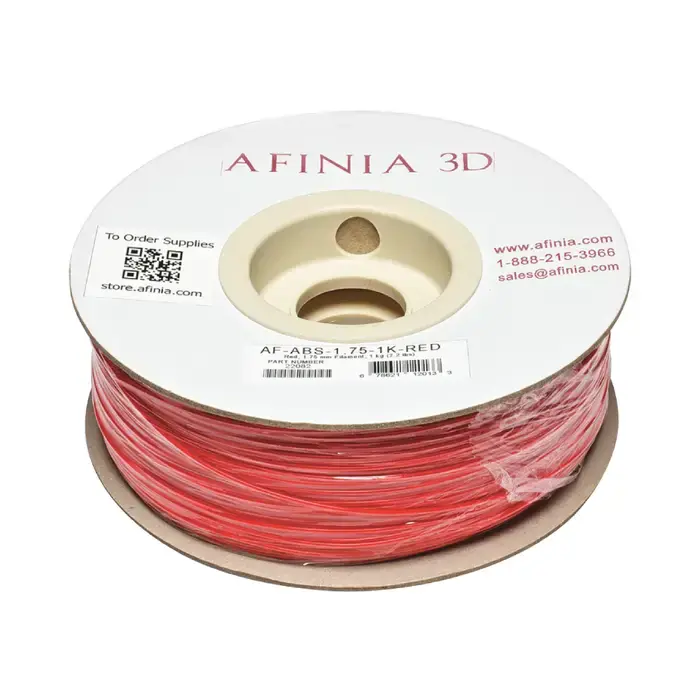 Professional Grade AFINIA 22082 1.75mm ABS Valueline 3D Printing Filament
