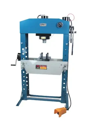 Must Have BAILEIGH HSP-75A 75 Ton Capacity 9.8" Ram Travel Hydraulic Shop Press