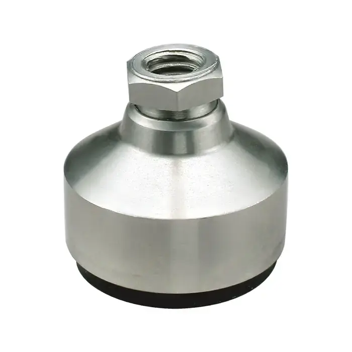 Order Now TTC TSW-1M 3/8"-16 Thread Size, 1-1/4" Base Dia., 100 lbs. Load Capacity, Low Carbon Steel Socket Leveling Mount