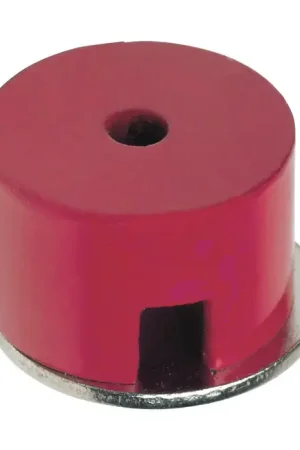 TTC 823 1" Dia., 3/16" Hole Dia., 29 lbs. Avg. Pull Force Button Magnet Buy Direct