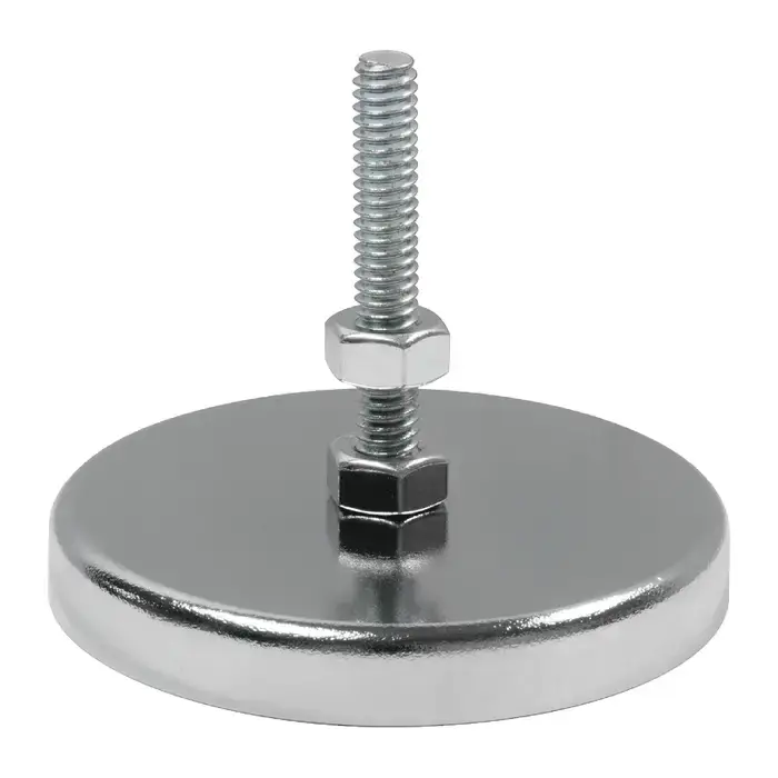 MAG-MATE MX1000B Bolt, 7.5 lbs. Avg. Pull Force, 1.24" Outside Dia. Cup Magnet Clearance