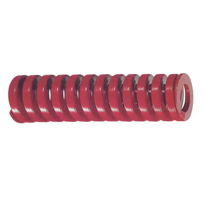 DANLY 1-1/4" Hole Dia., 4" Free Length, Heavy Load, Red Die Spring Today Only
