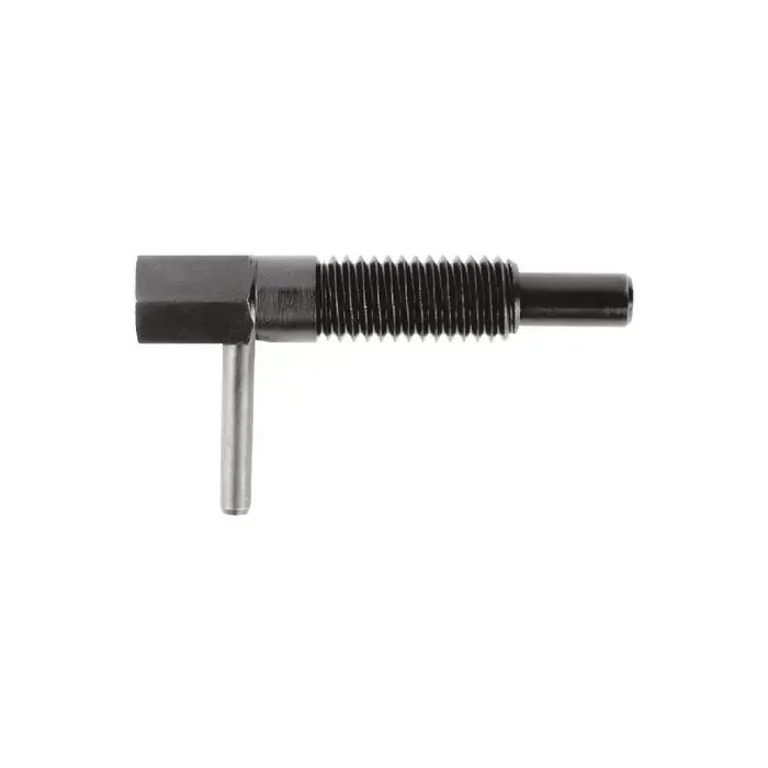 Time-Limited TE-CO 64201 M4x20 Thread Size, 1" Thread Length, 0.157" Plunger Dia., L-Handle Stainless Steel Hand Retractable Spring Plunger