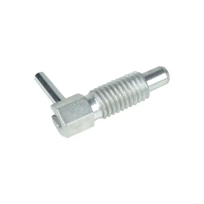 Express Delivery TE-CO 54352 1/2"-13 Thread Size, 1" Thread Length, 0.310" Plunger Dia., L-Handle Steel Hand Retractable Spring Plunger