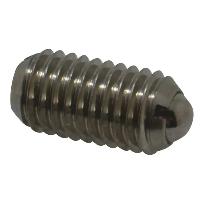 Must Have VLIER SBMH5P M5x0.8 Thread Size, 12mm Body Length, Stainless Steel Body, Stainless Steel Ball Threaded Ball Plunger
