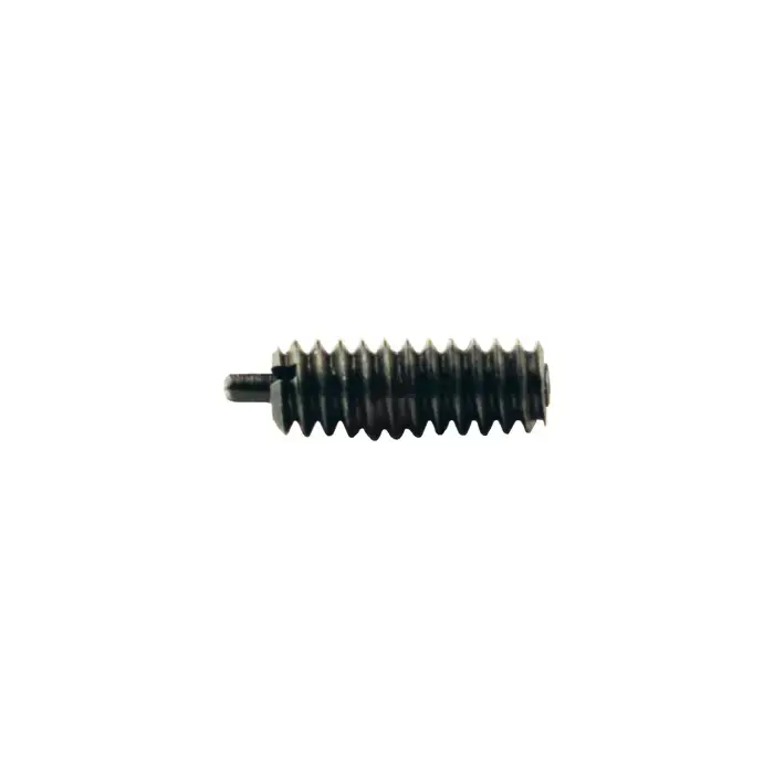 TTC SW10-4PT 1/4"-20 Thread Size, 1" Thread Length, 3/16" Projection, Steel Body, Steel Nose Threaded Spring Plunger Top Rated