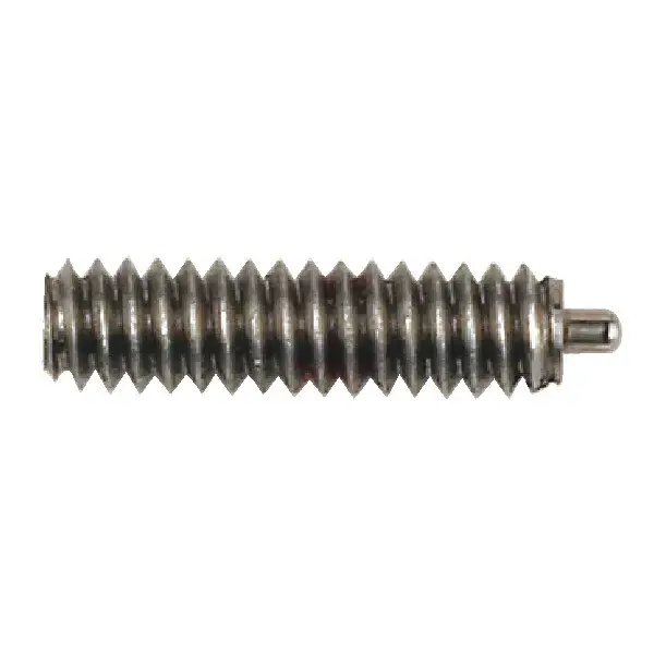 TTC SSW10-10APT 5/8"-11 Thread Size, 1-1/2" Thread Length, 5/16" Projection, Stainless Steel Body, Stainless Steel Nose Threaded Spring Plunger Crafted