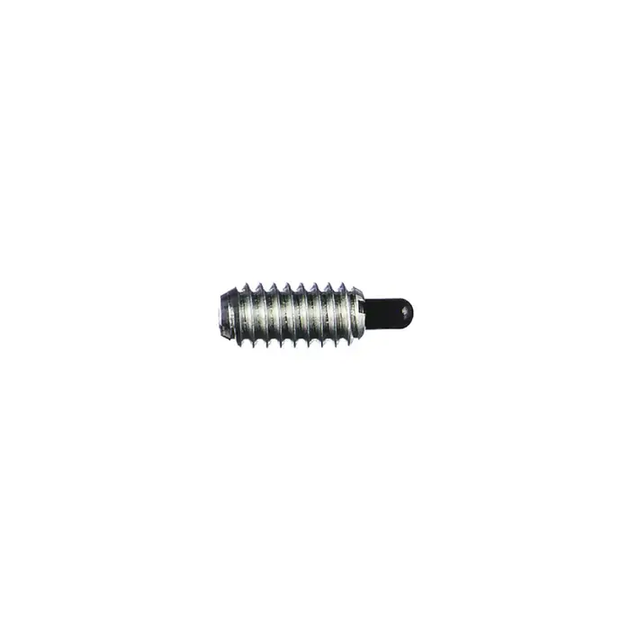 VLIER ML63N 5/8"-11 Thread Size, 1.062" Thread Length, 0.313" Projection, Steel Body, Steel Nose Threaded Spring Plunger Popular