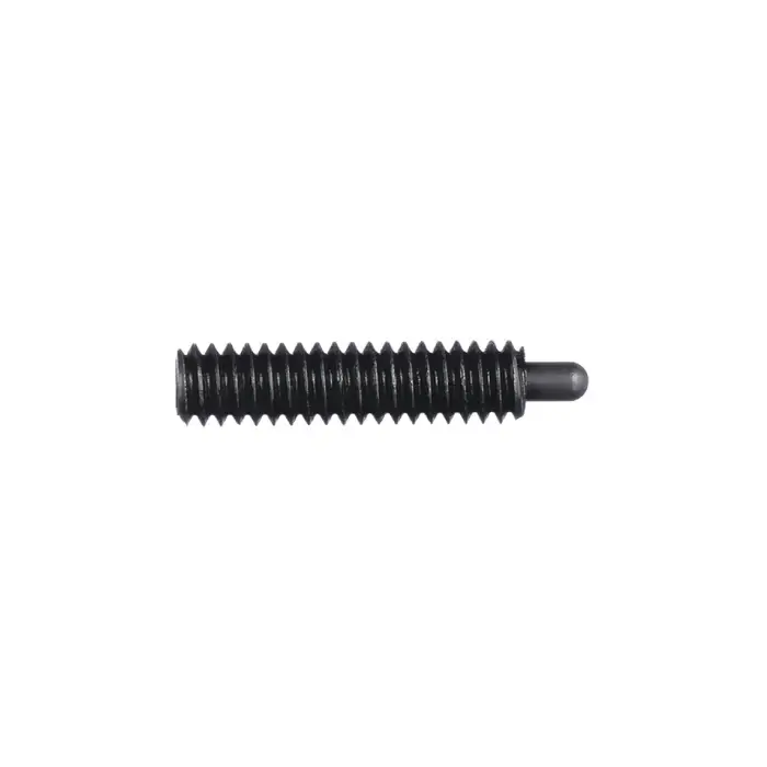 Today Only VLIER S51 8-32 Thread Size, 5/8" Thread Length, 0.0937" Projection, Steel Body, Steel Nose Threaded Spring Plunger