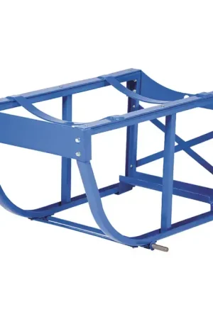 Weekend Sale VESTIL RDC-60-NC 800 lbs. Load Capacity, Rotating Drum Cart Type Drum Handling Truck