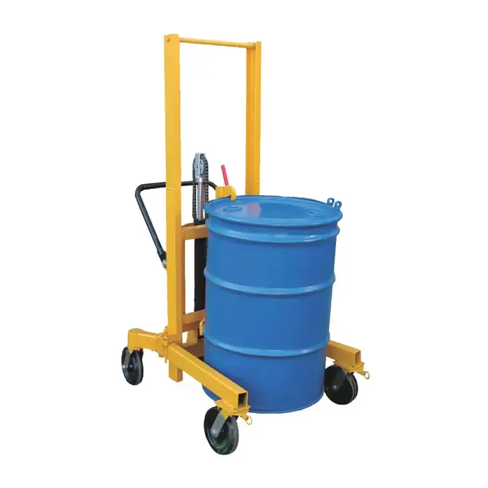 Special Discount VESTIL DCR-800-H-HP 880 lbs. Load Capacity, Economy Mechanical Drum Transporter Type Drum Handling Truck