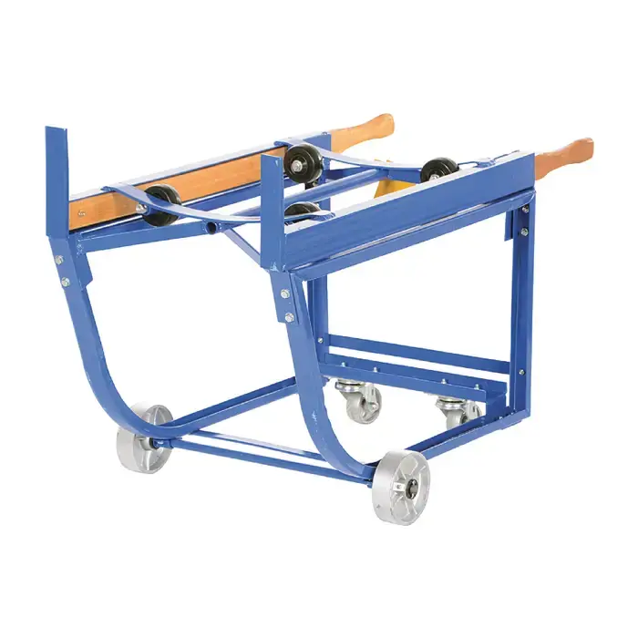 Fresh Stock VESTIL RDC-1000-5SS 1,000 lbs. Load Capacity, Deluxe Rotating Drum Cart Type Drum Handling Truck