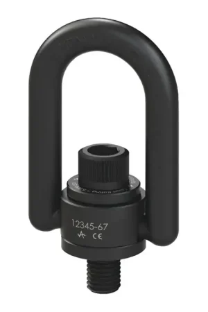 AMERICAN DRILL 33516 2,500 Ibs. Rated Capacity, 1/2"-13 Thread Size, 3-1/2" Ring Opening Hoist Rings, Hooks, Lifting Accessory Seasonal Sale