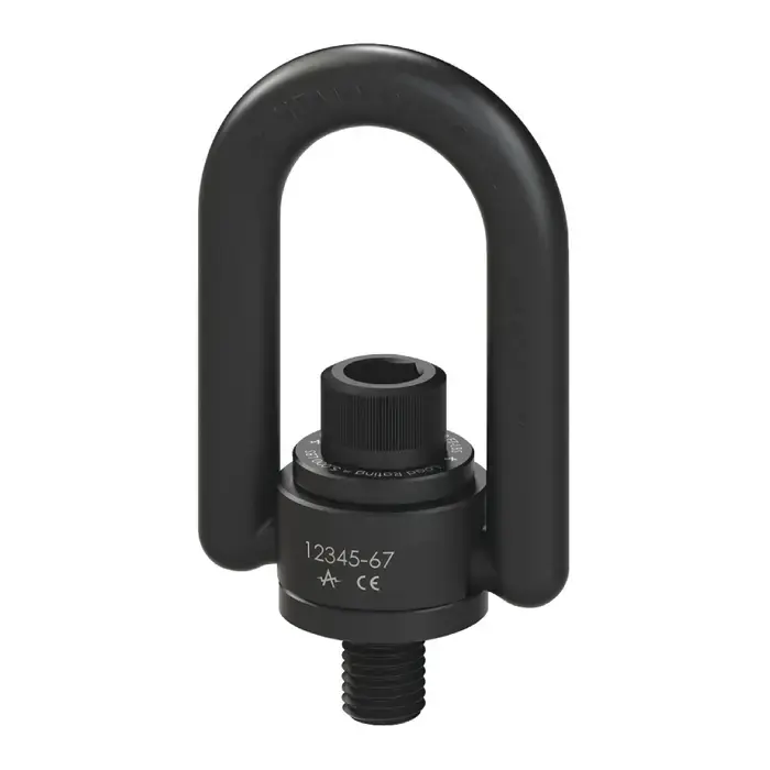 AMERICAN DRILL 33714 5,000 Ibs. Rated Capacity, 3/4"-10 Thread Size, 3-1/2" Ring Opening Hoist Rings, Hooks, Lifting Accessory Best Choice