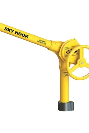 Free Returns SKY HOOK 8700-04 1/4 Ton Load Capacity, 55" Maximum Lift Distance, 1" Per Handwheel Revolution Lift Speed Hoist