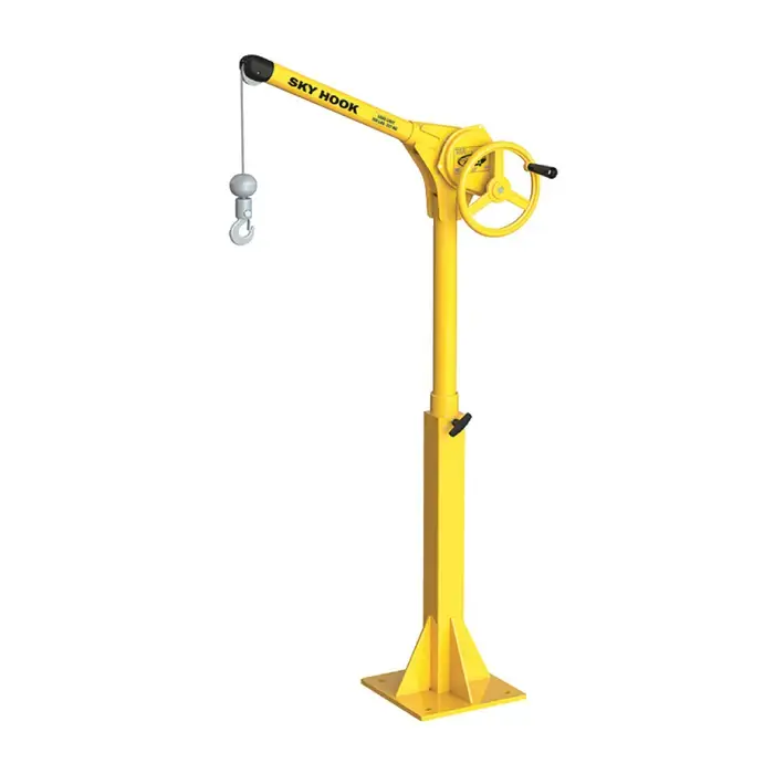 SKY HOOK 9750.42 1/4 Ton Load Capacity, 100" Maximum Lift Distance, 1.5" Per Handwheel Revolution Lift Speed Hoist Cheap