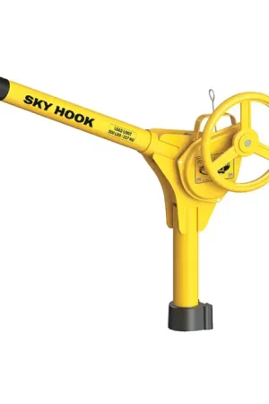 SKY HOOK 9500-03 1/4 Ton Load Capacity, 100" Maximum Lift Distance, 1.5" Per Handwheel Revolution Lift Speed Hoist Big Sale