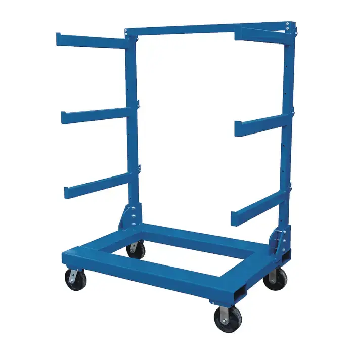 VESTIL CANT-3060 2,000 lbs. Load Capacity, 64-11/16" Overall Height, Glass-Filled Nylon Wheel Type Hand Truck Mega Sale