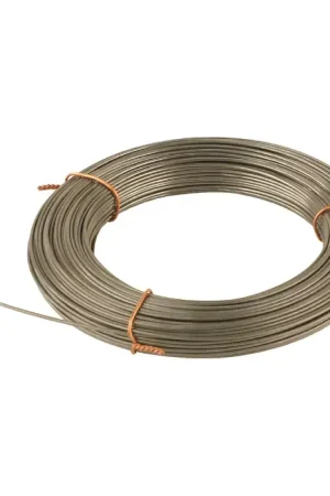 Grab Now PRECISION BRAND 21085 .085" (2.159mm) Diameter, 31 Gage, 52‘ Apprx. Ft Per Lb, 250,000 to 459,000 PSI Tensile Strength Steel Wire