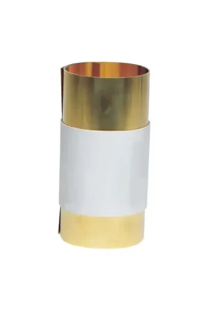 Big Sale PRECISION BRAND S-5 .005" Thick, 6" Width, Brass Metal Shim Stock