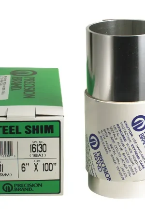 Grab Now PRECISION BRAND A-20 .020" Thick, 6" Width, Carbon Steel Metal Shim Stock