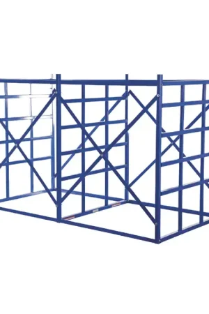 VESTIL LBPH-EXT Optional Long Bar Rack Extension Type, 60" Height, Blue Color Heavy Duty Shelving / Rack Flash Sale